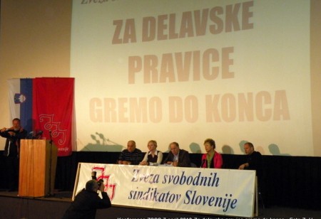 3. Konferenca ZSSS - ZA DELAVSKE PRAVICE GREMO DO KONCA - Ljubljana
