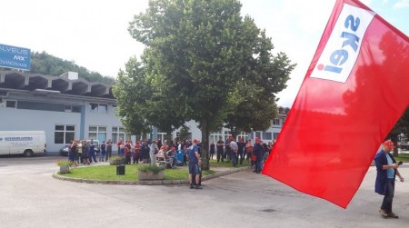 Protestni shod v podporo Alešu Hogetu - Lož, 6.7.2018
