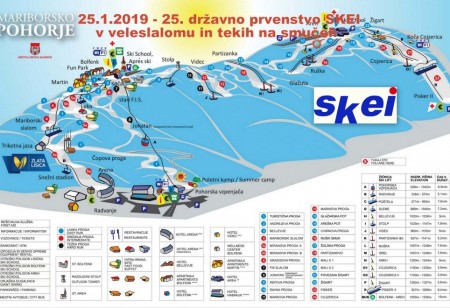 25. državno prvenstvo SKEI v veleslalomu in tekih na smučeh - Pohorje 2019