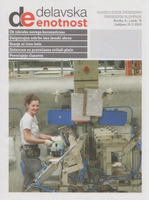 Delavska enotnost št. 6, 19.3.2020