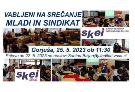 Srečanje mladih članic in članov SKEI Slovenije - 25. maj 2023