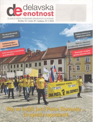 Delavska enotnost št. 10, 23.5.2024