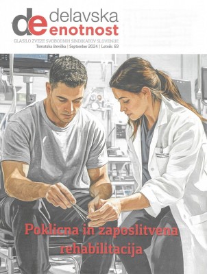 Tematska številka DE - Poklicna in zaposlitvena rehabilitacija