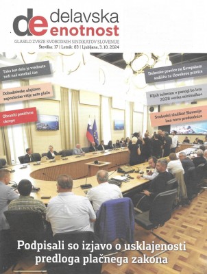 Delavska enotnost št. 17, 3.10.2024