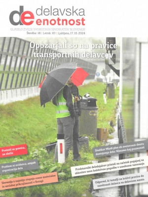 Delavska enotnost št. 18, 17.10.2024