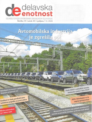 Delavska enotnost št. 19, 7.11.2024