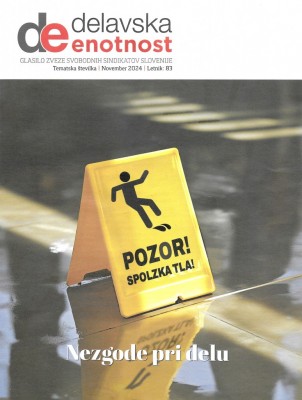 Tematska številka DE - Nezgode pri delu