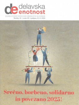 Delavska enotnost št. 22, 19.12.2024