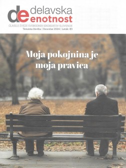 Tematska številka DE - Moja pokojnina, moja pravica