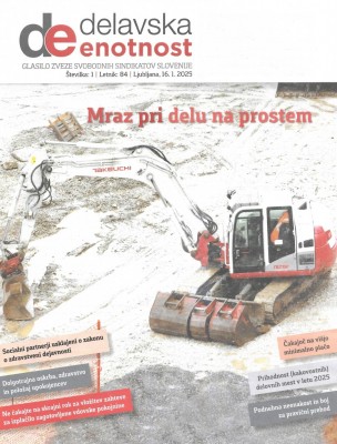 Delavska enotnost št. 1, 16.1.2025