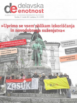 Delavska enotnost št. 3, 13.2.2025