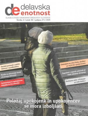 Delavska enotnost št. 4, 27.2.2025