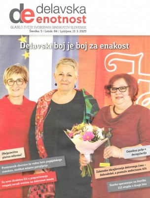 Delavska enotnost št. 5, 13.3.2025