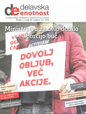 Delavska enotnost št. 7, 10.4.2025