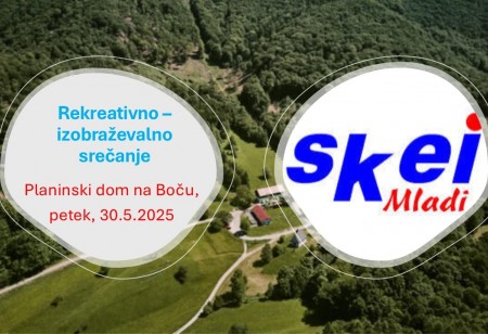 V A B I L O na rekreativno – izobraževalno srečanje za mlajše članice in člane SKEI Slovenije