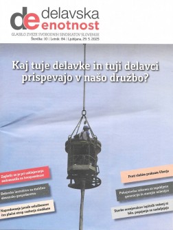 Delavska enotnost št. 10, 29.5.2025