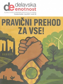 Tematska DE - Pravični prehod za vse!