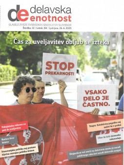 Delavska enostnost št. 12, 26.6.2025