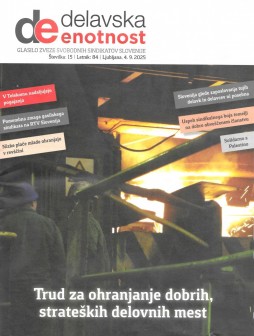 Delavska enotnost št. 15, 4.9.2025
