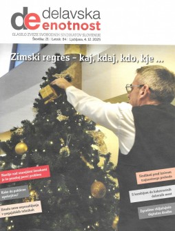 Delavska enotnost št. 21, 4.12.2025